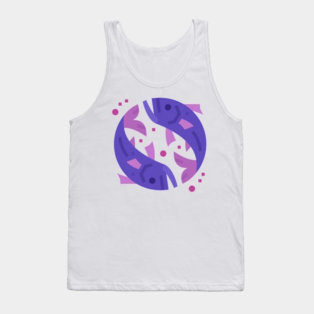 Pisces Tank Top by Norzeatic